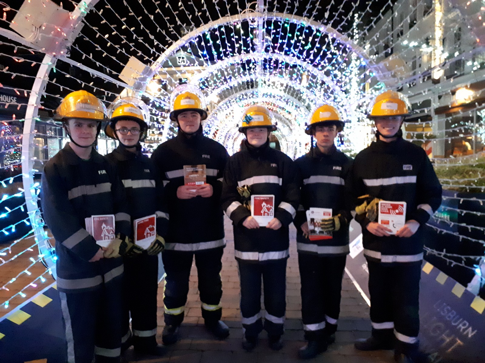 Picture of NIFRS Cadets with awards