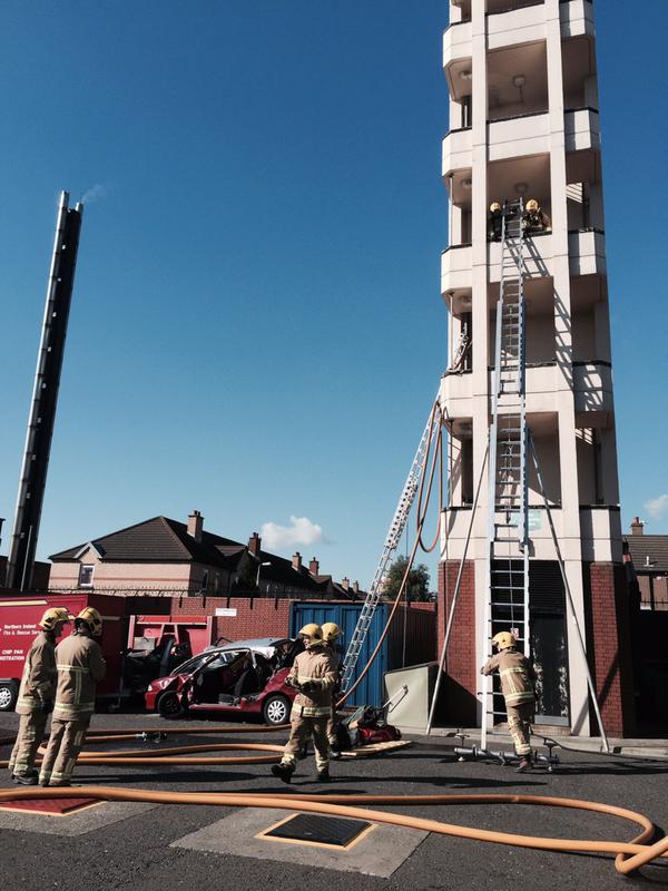 NIFRS Open day at Central Fire Station.