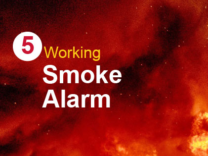 Have a Working Smoke Alarm