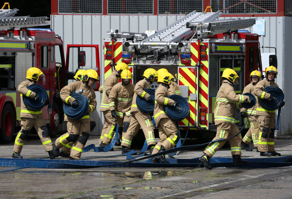 NIFRS Firefighters.